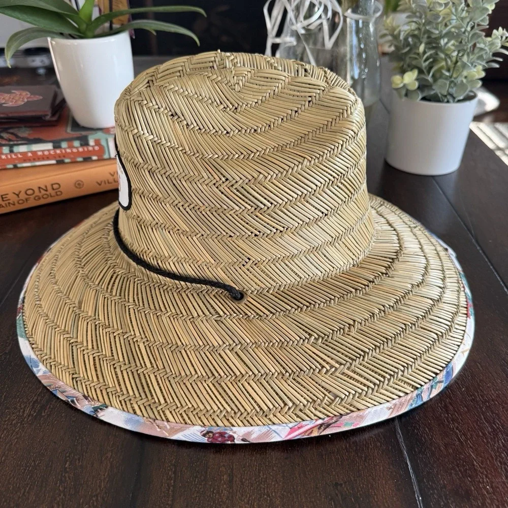 Reyn Spooner Kentucky Derby 151st Anniversary Straw Hat Adjustable Drawstring